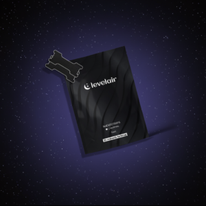 Levelair Næsestrips - Oplev bedre søvn & fri vejrtrækning - Sort - Normal